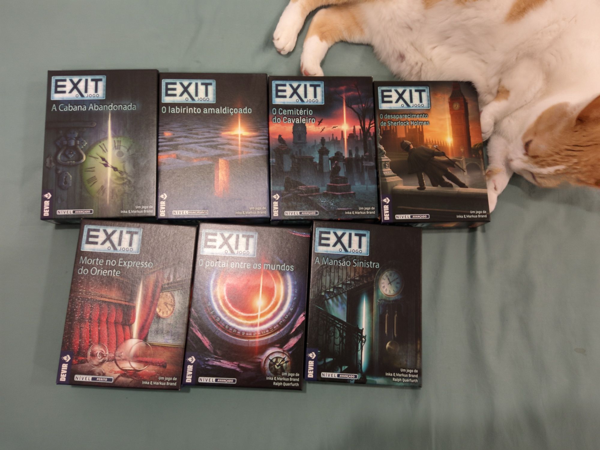 Exit - O Jogo - varios como novos