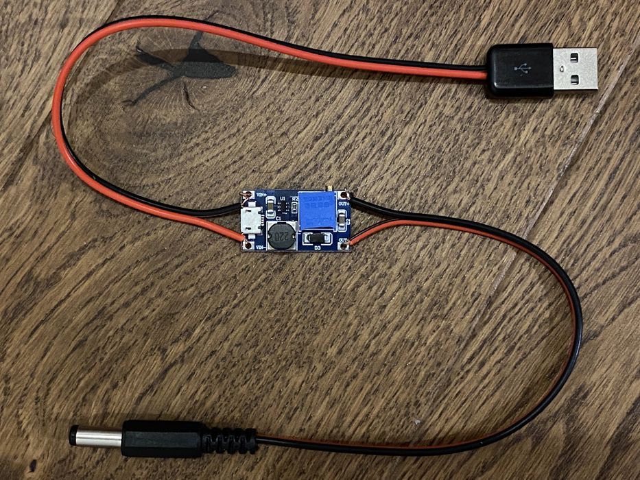 Кабель-перехідник для живлення роутера від павер-банку