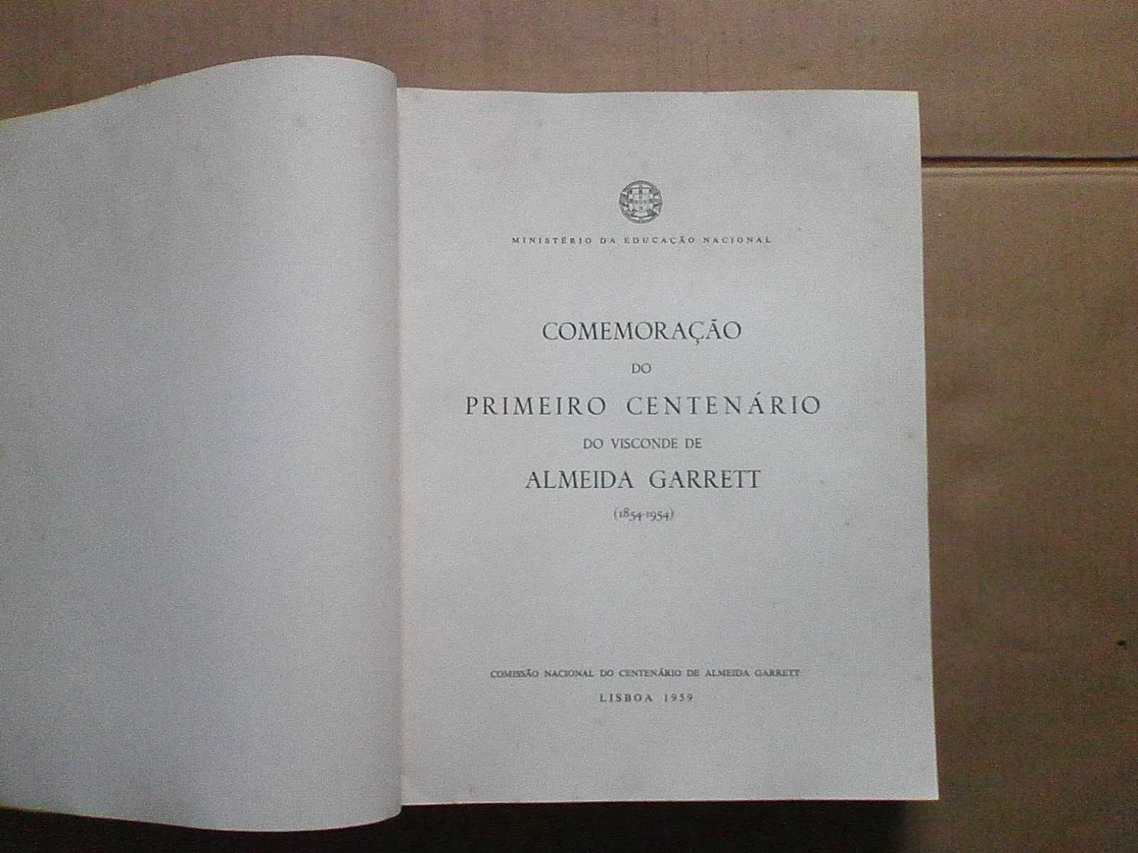 Comemoração do Primeiro Centenário do Visconde de Almeida Garret