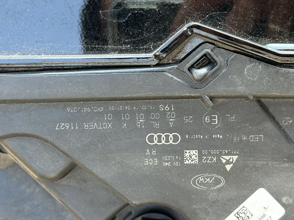 Комплектний перід Audi Q7 4M0(Крило,Бампер,Капот,Фара,Панель)