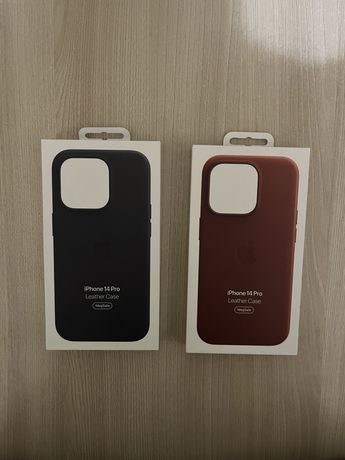 Чохол IPhone 14 Pro Leather Case Original
