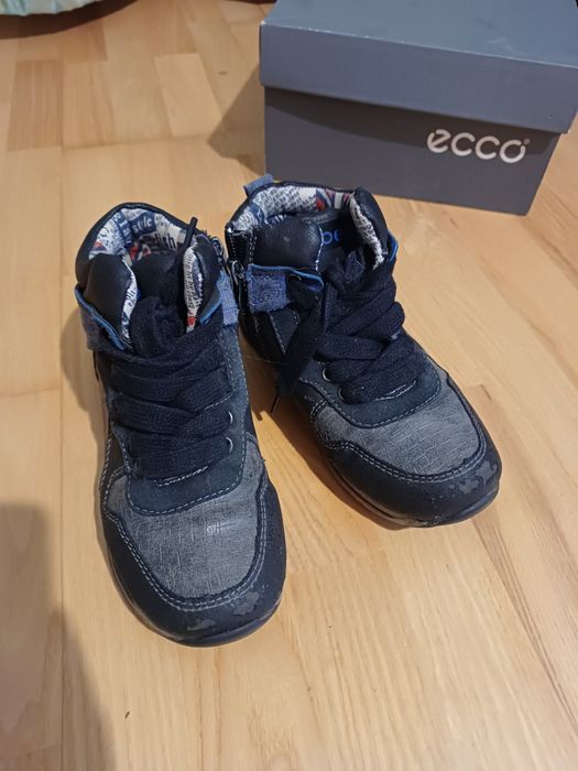 Тёплые ботинки на молнии шнурки 19-19,5 см стелька 31 размерClibee