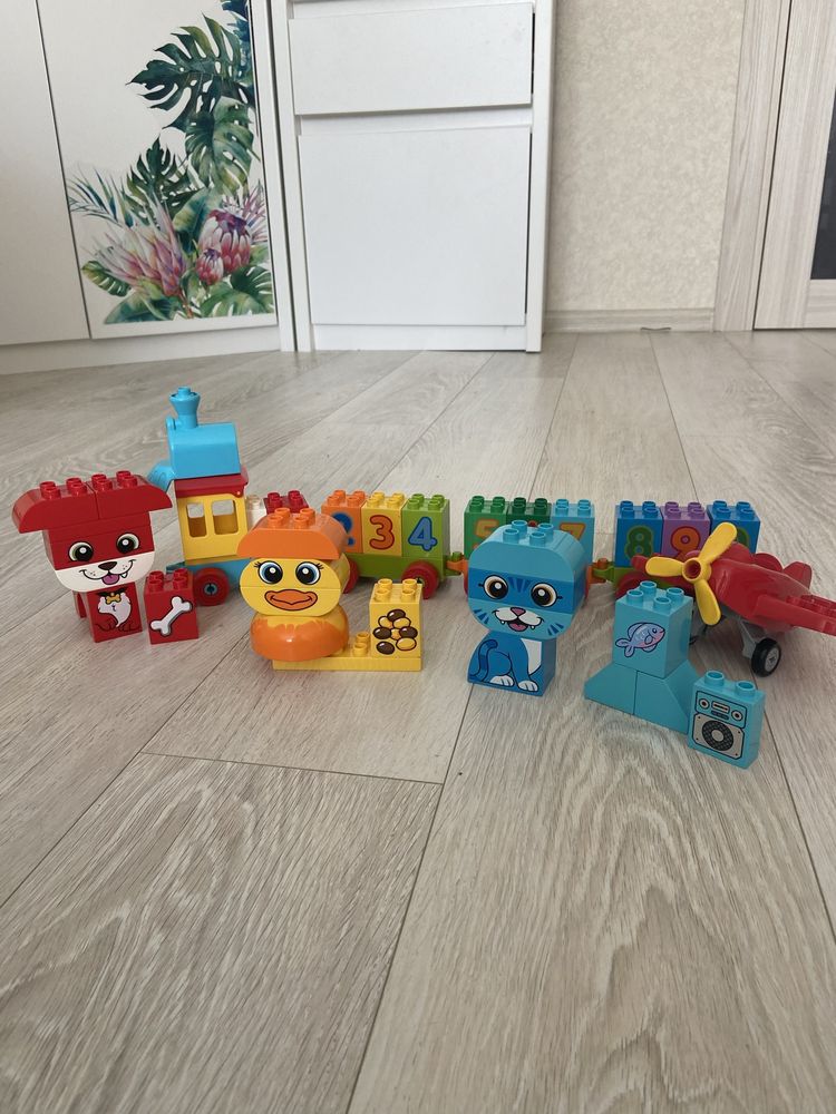 Lego Duplo. Лего дупло, цифри та тварини