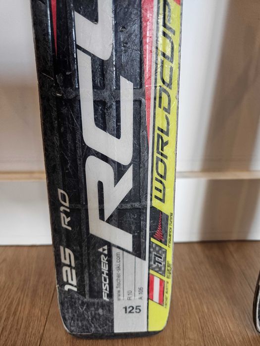 Narty Fischer dziecięce 125 cm