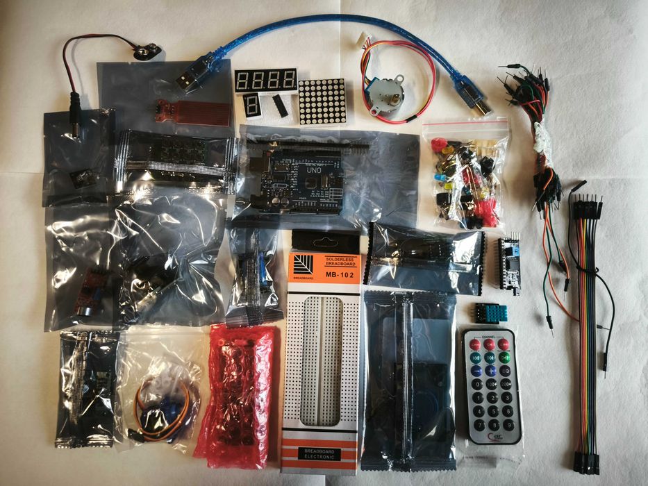 Kit de iniciação ao arduíno Uno R3