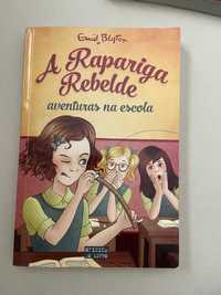 Livro A Rapariga Rebelde volume 1 e 4