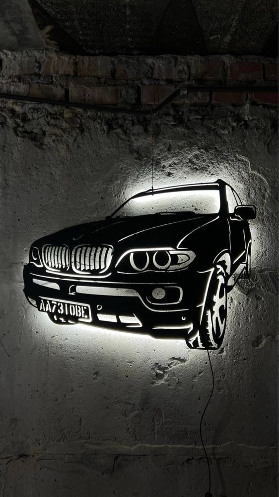 Авто Бмв bmw картина подарунок чоловіку новорічний