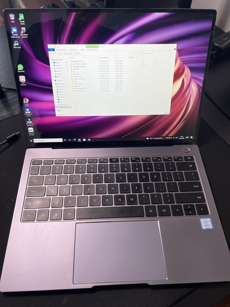 Huawei Matebook X Pro i7-8565U/16GB/1TB/Win 11 Pro