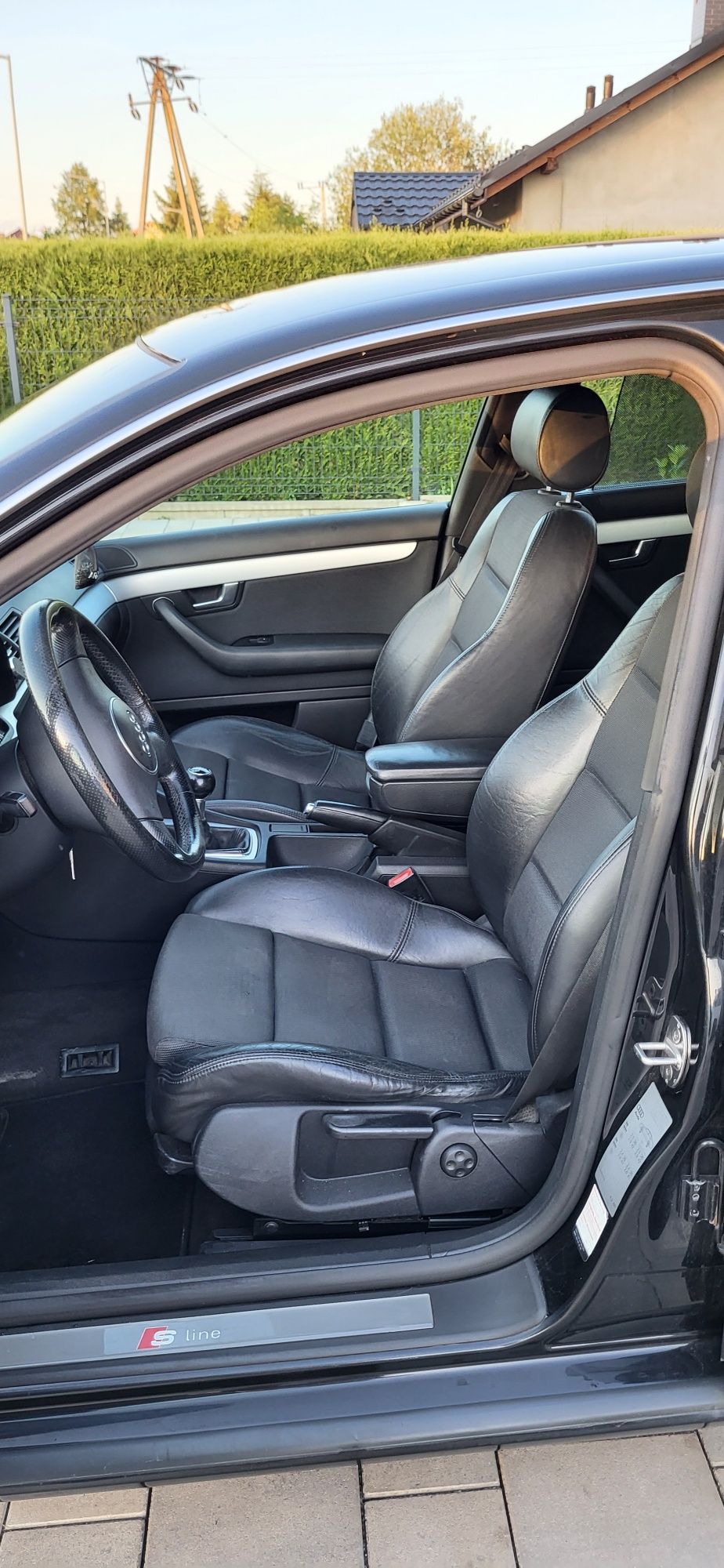 Audi A4 B6 1.9 TDi 131 KM S Line Skóra !! Czarna Felgi 18