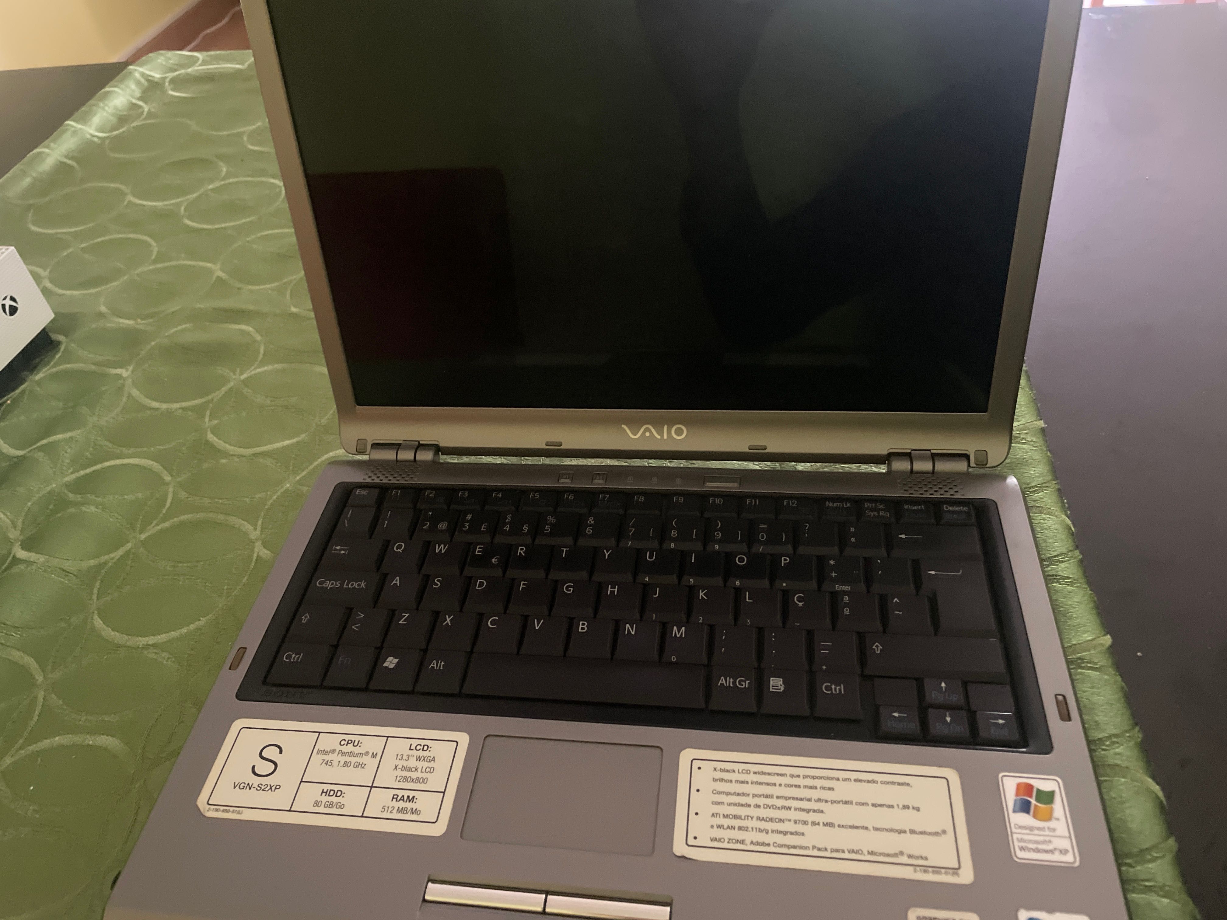 Portátil Sony Vaio