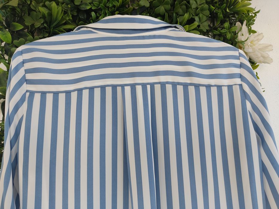 Camisa riscas azuis, Stradivarius