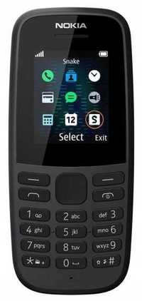 Telefon komórkowy Nokia 105 32 MB / 32 MB 3G czarny dla seniora