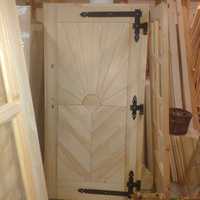 drzwi ocieplane zewnetrzne wejsciowe sosnowe drewniane goralskie