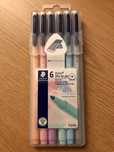Conjunto Staedtler 6x ~ 1.0 mm ( NOVO )