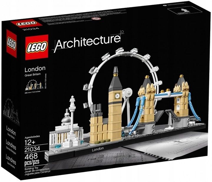 KLOCKI LEGO LONDYN architektura zestaw Architecture
