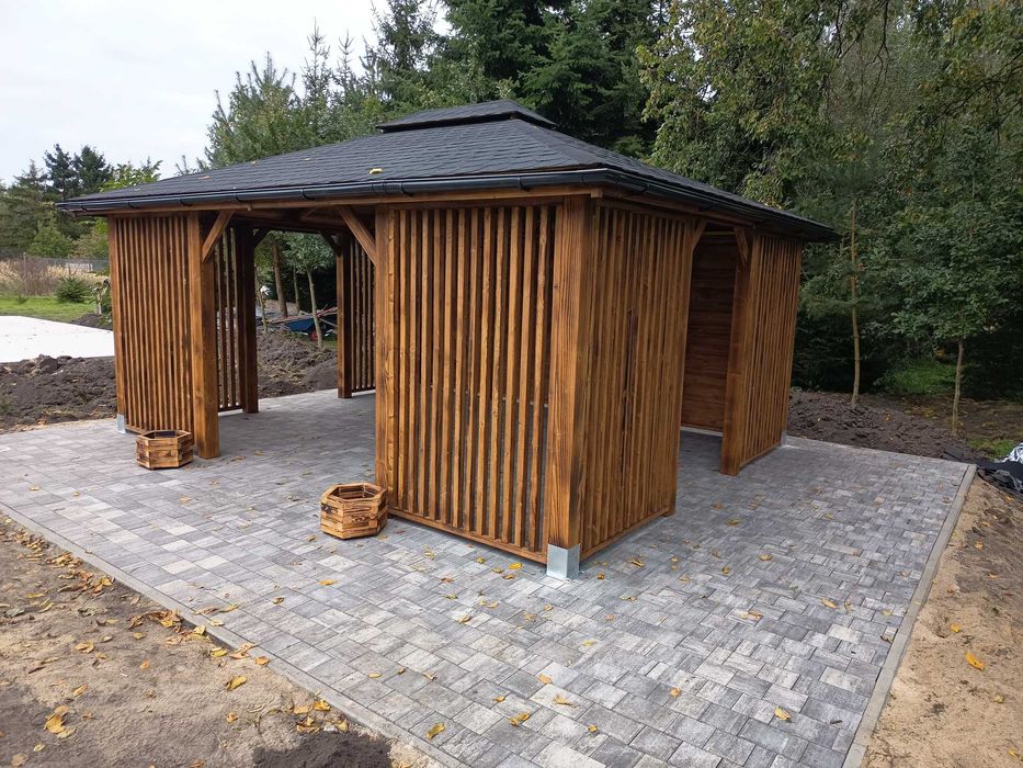 Altana drewniana ,altanka ogrodowa, producent 3x3,3x4,4x4,4x5,5x5,6x4