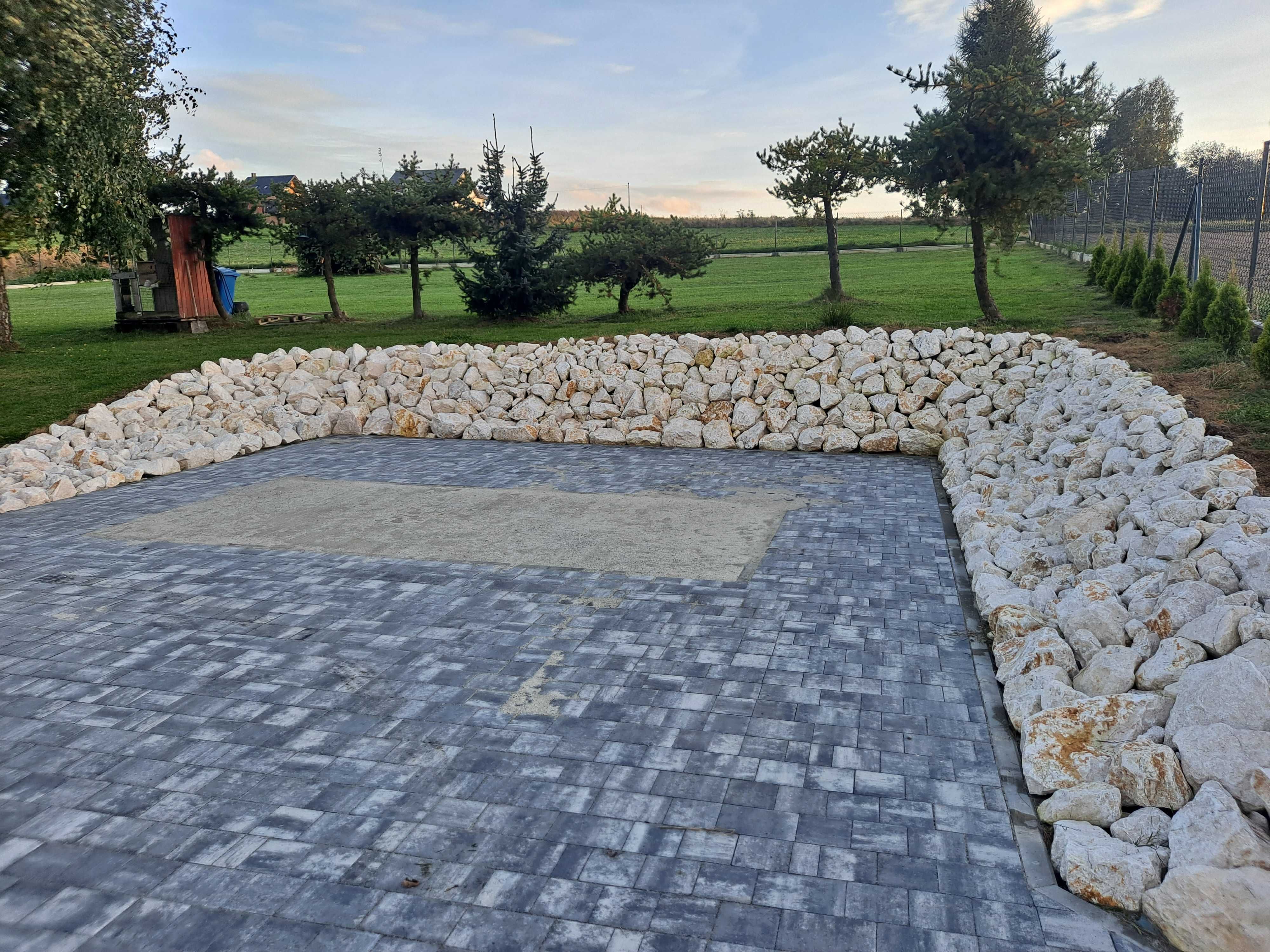 Kamień ozdobny ogrodowy, żwir otoczak lodowy 16-32 mm, wywrotka 3,5 t