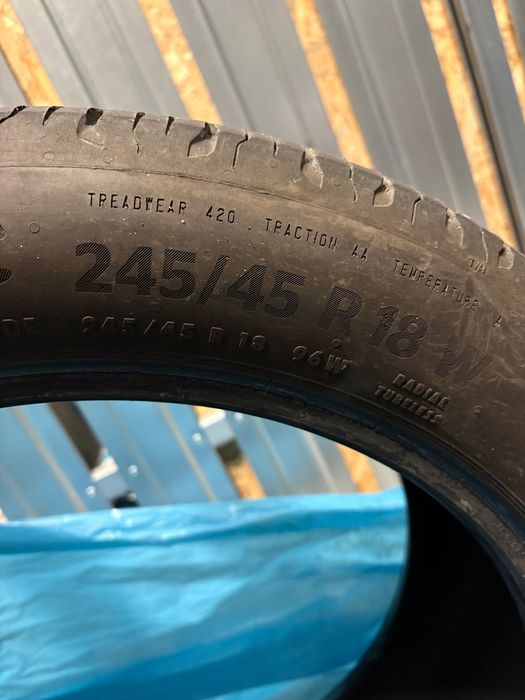 Opony letnie continental eco contact 18 komplet