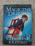 Magiczne drzewo Czerwone krzesło Andrzej Maleszka