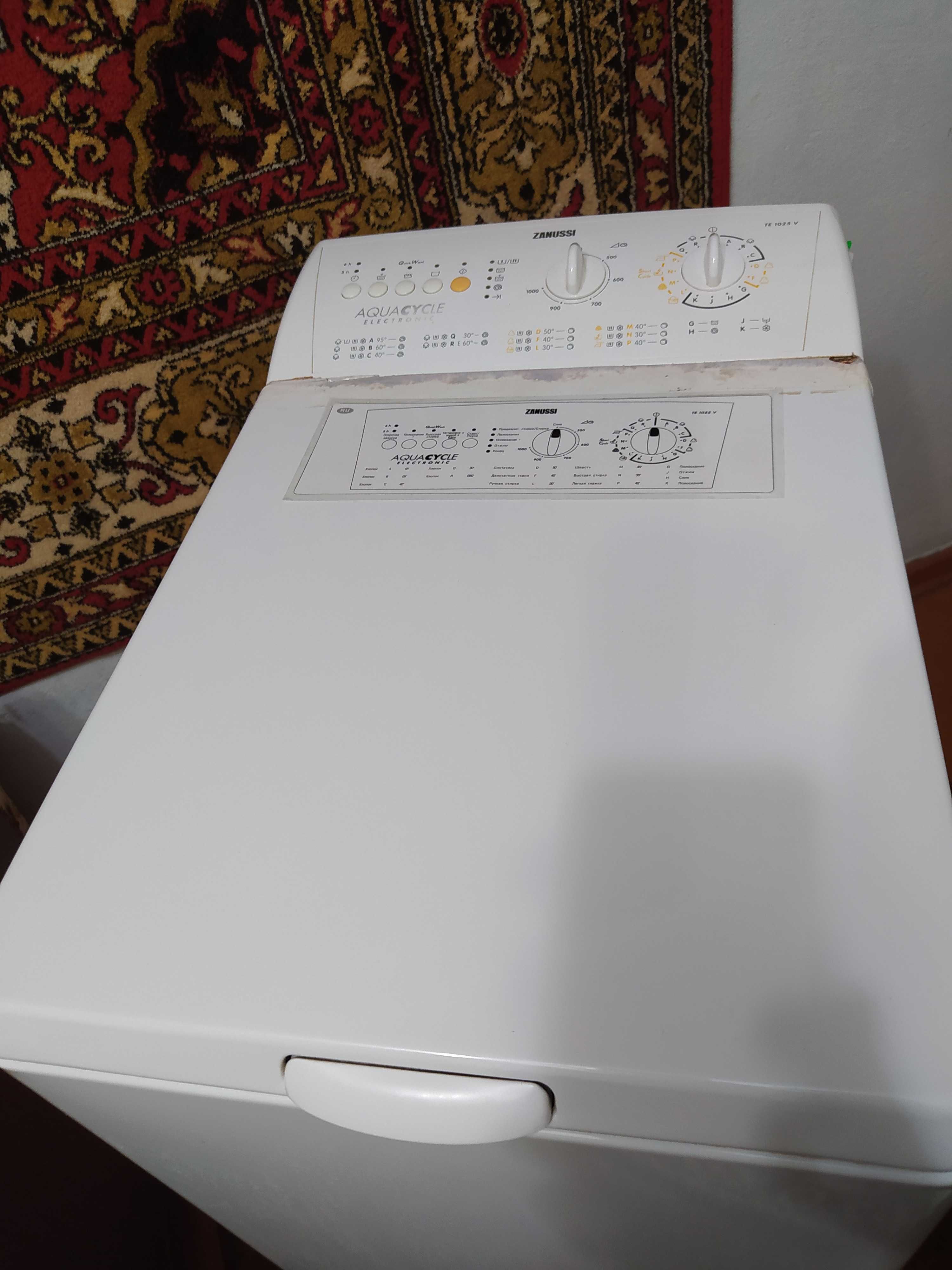 Продам б/у. стиральную машинку Zanussi TE1025 V.