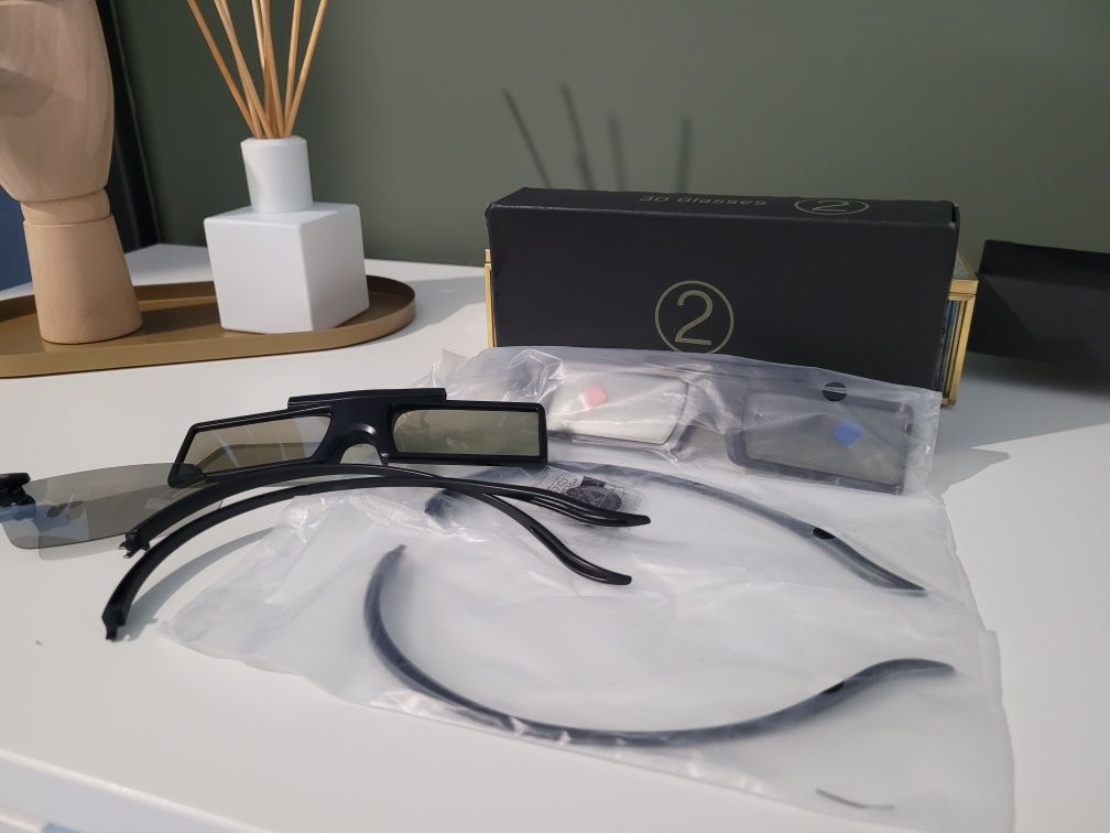 Okulary 3D active glasses