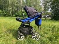Rico wózek 3w1 gondola spacerówka fotelik adaptery
