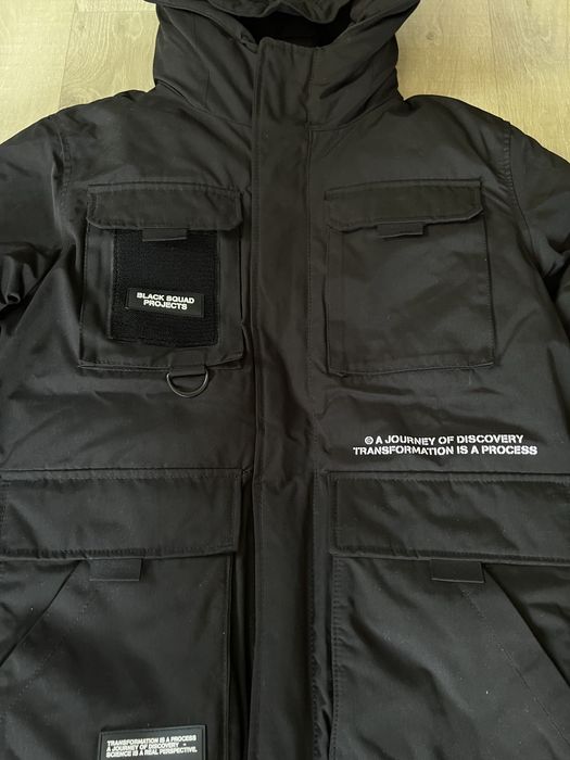 Зимова куртка Black squad