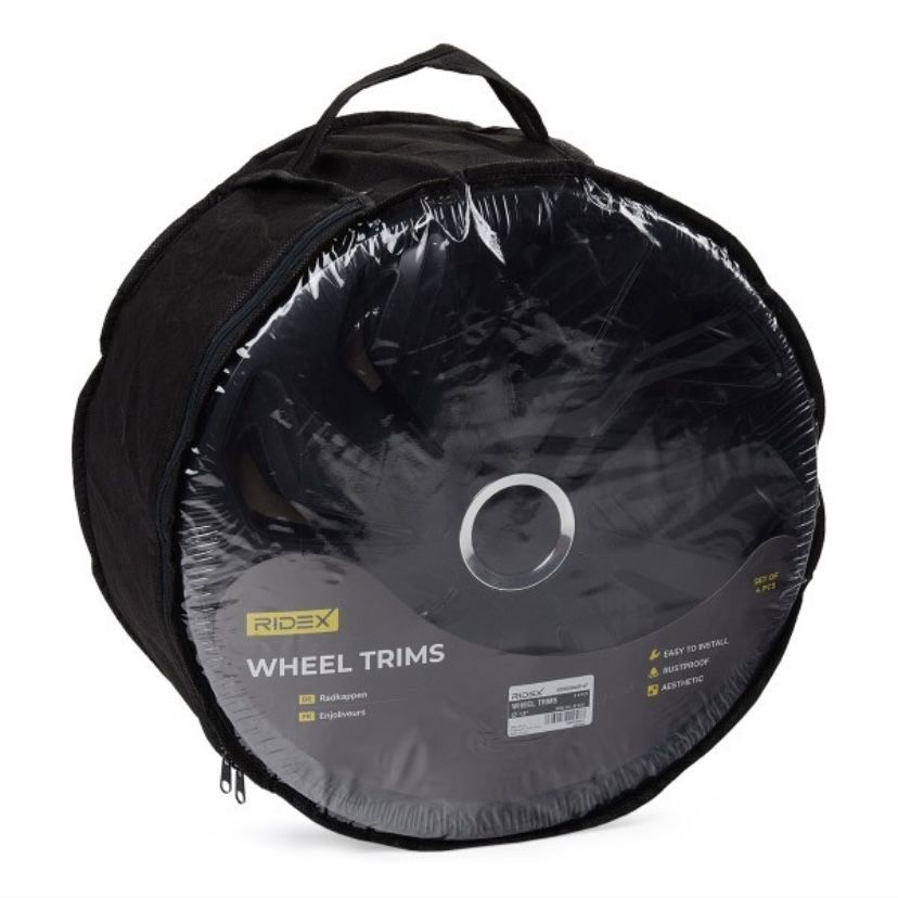 Tampões de Roda (4 unids.) RIDEX 13” — NOVOS
