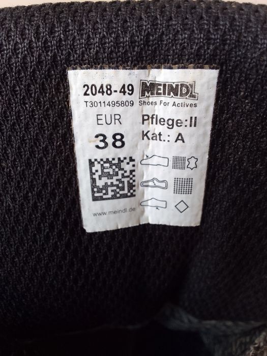 Кросівки хайтопи MEINDL 38 розмір