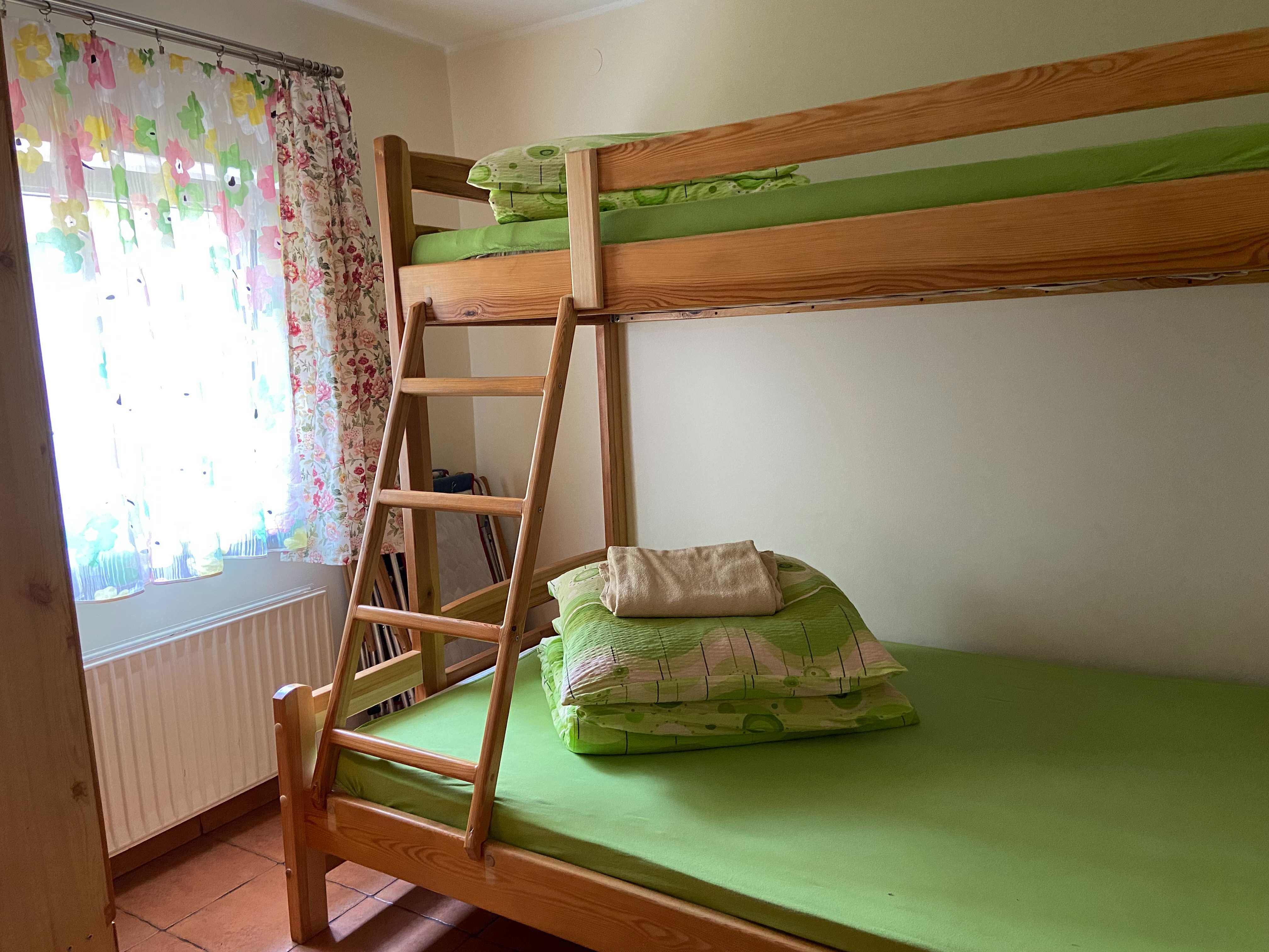 Domek nad jeziorem  wakacje las jezioro Bory Tucholskie basen