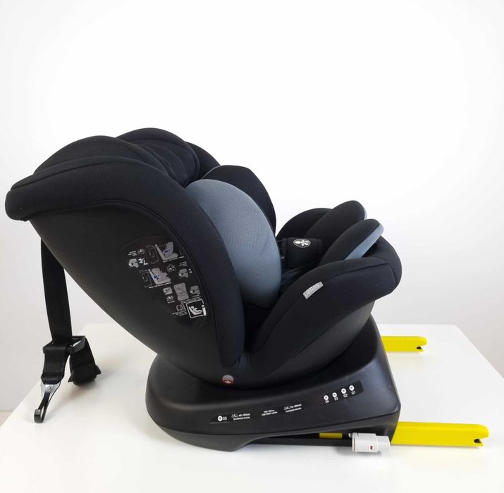 NOWY Fotelik obrotowy Lettas 360 i-Size 40-150 cm isofix + Top Tether
