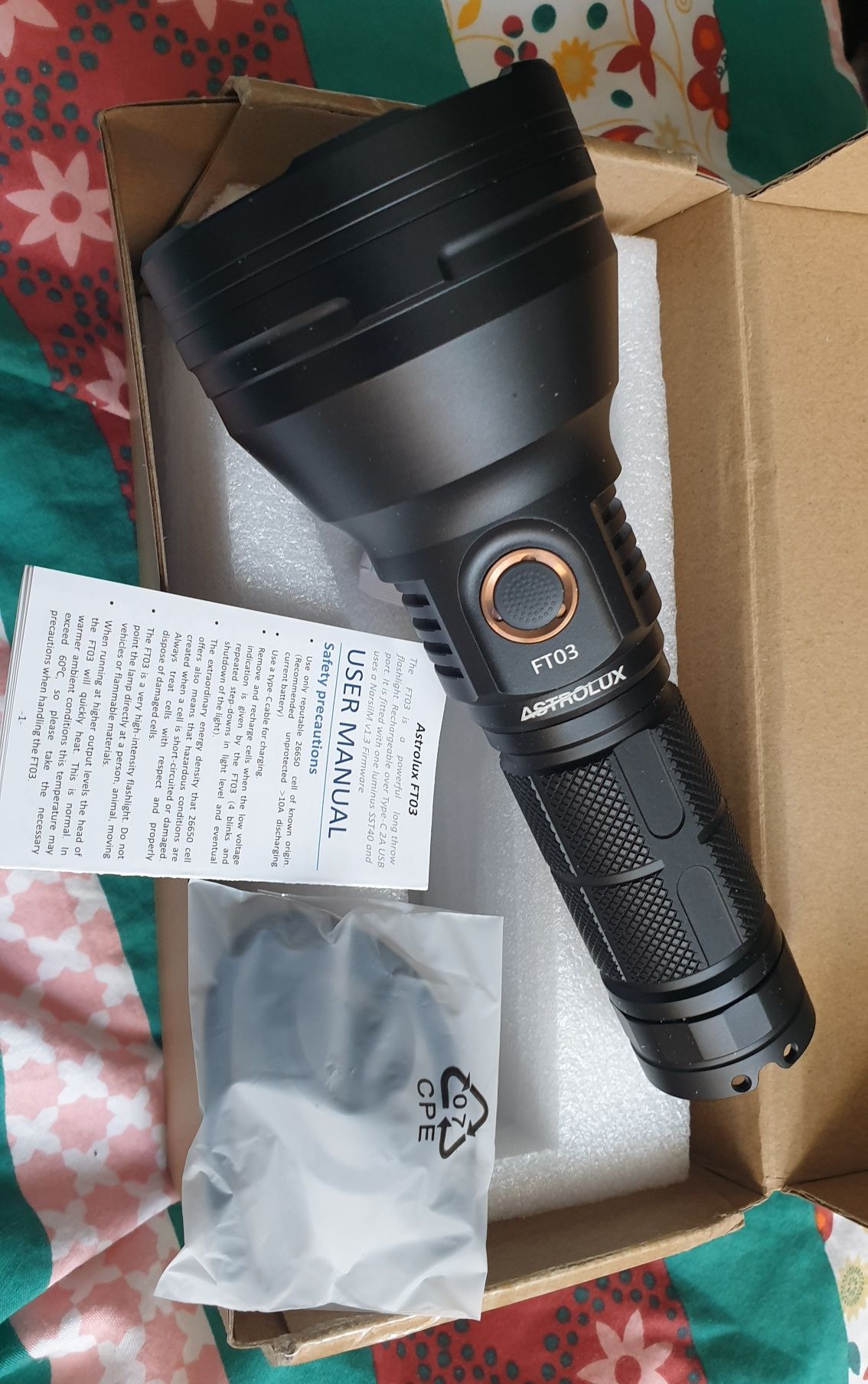 Latarka Astrolux FT03 (nowa)