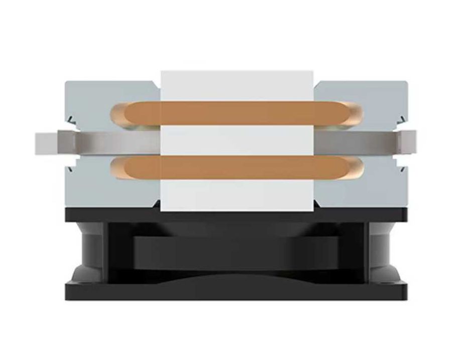 Кулер для процессора TEUCER V90, бесшумный вентилятор RGB, Intel, AMD