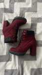 Czerwone burgundowe botki Vices 36