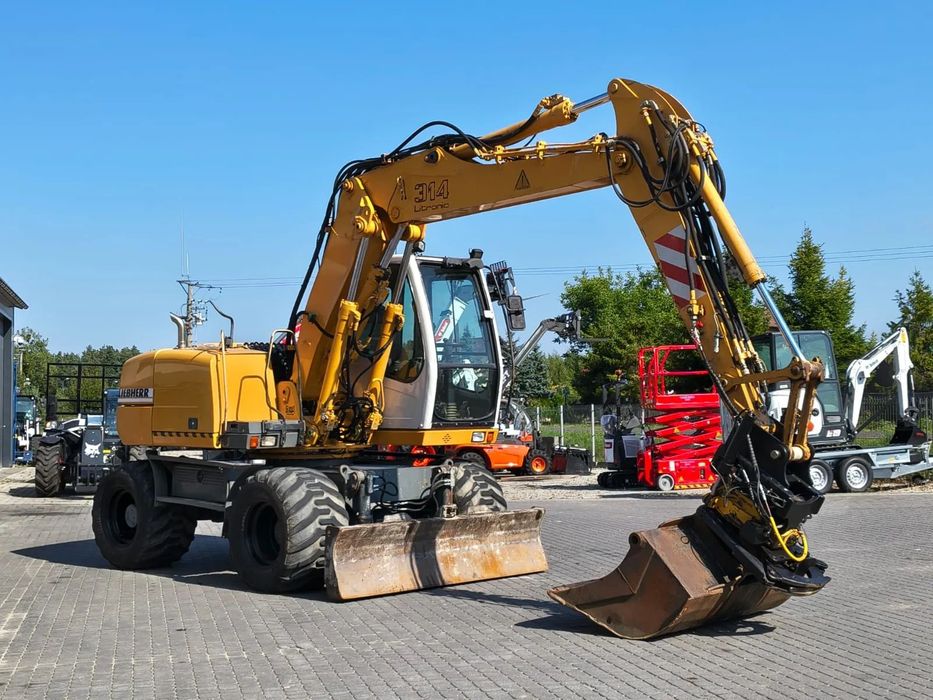 Liebherr A 314  Liebherr A314 Litronic + Rototilt z chwytakiem! 139 000NETTO