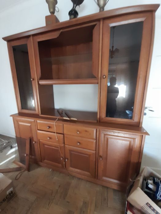 Movel sala em madeira maciça