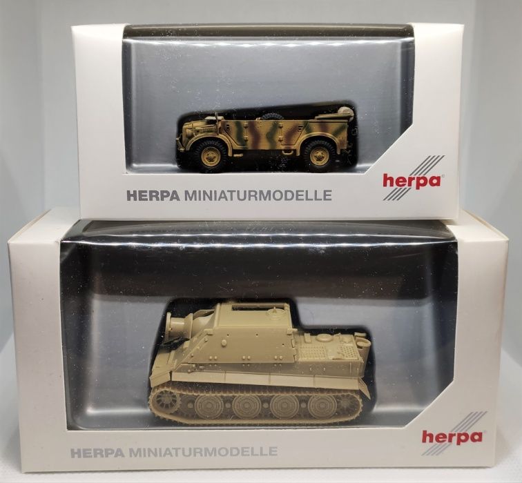 Коллекционные модельки, машинки HERPA, 1:87 (военная техника).
