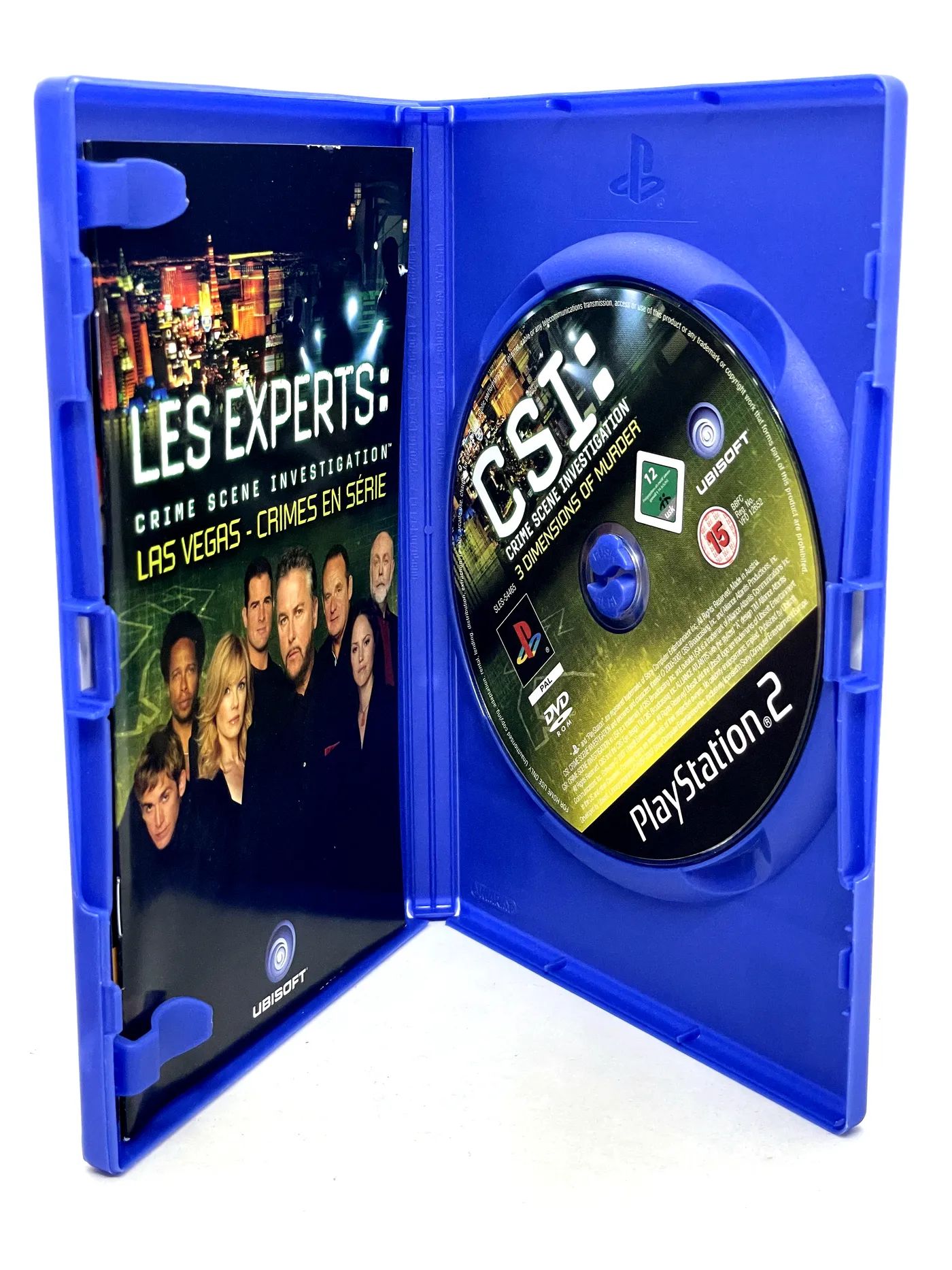 CSI Crime Scene Investigation 3 Dimensions of Murder PS2 Po Angielsku