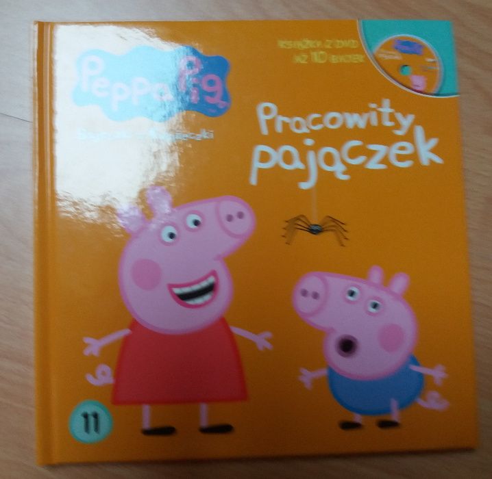 Książka / bajka + płyta Peppa Pi9 Pracowity pajączek Agnieszka Ostojas