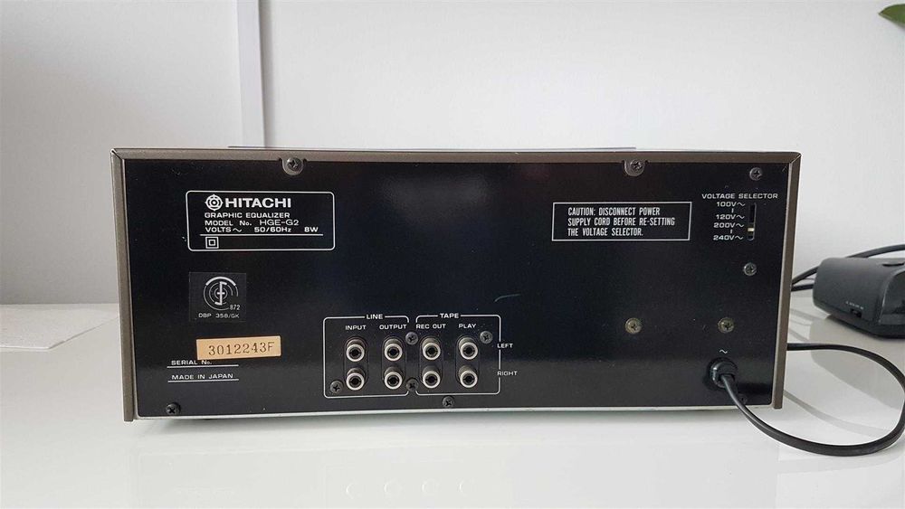 Korektor Graficzny Equalizer HITACHI HGE-G2