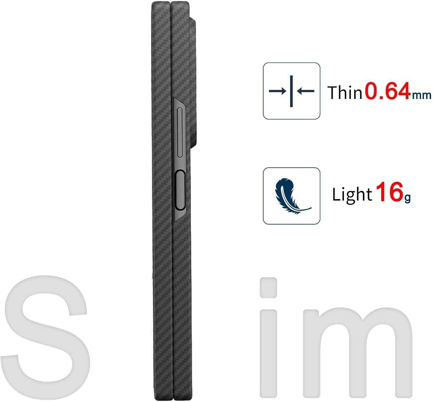 Sisyphy Etui ochronne z włókna aramidowego do Samsung Galaxy Z Fold 6