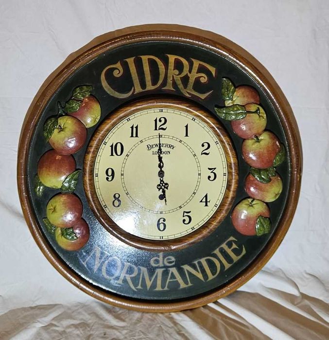Relógio Decorativo - Cidre de Normandie