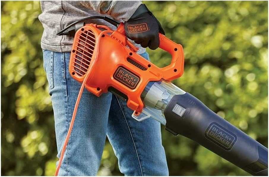 повітродув електричний осьовий Black Decker Bebl185  1850Вт  190км/год