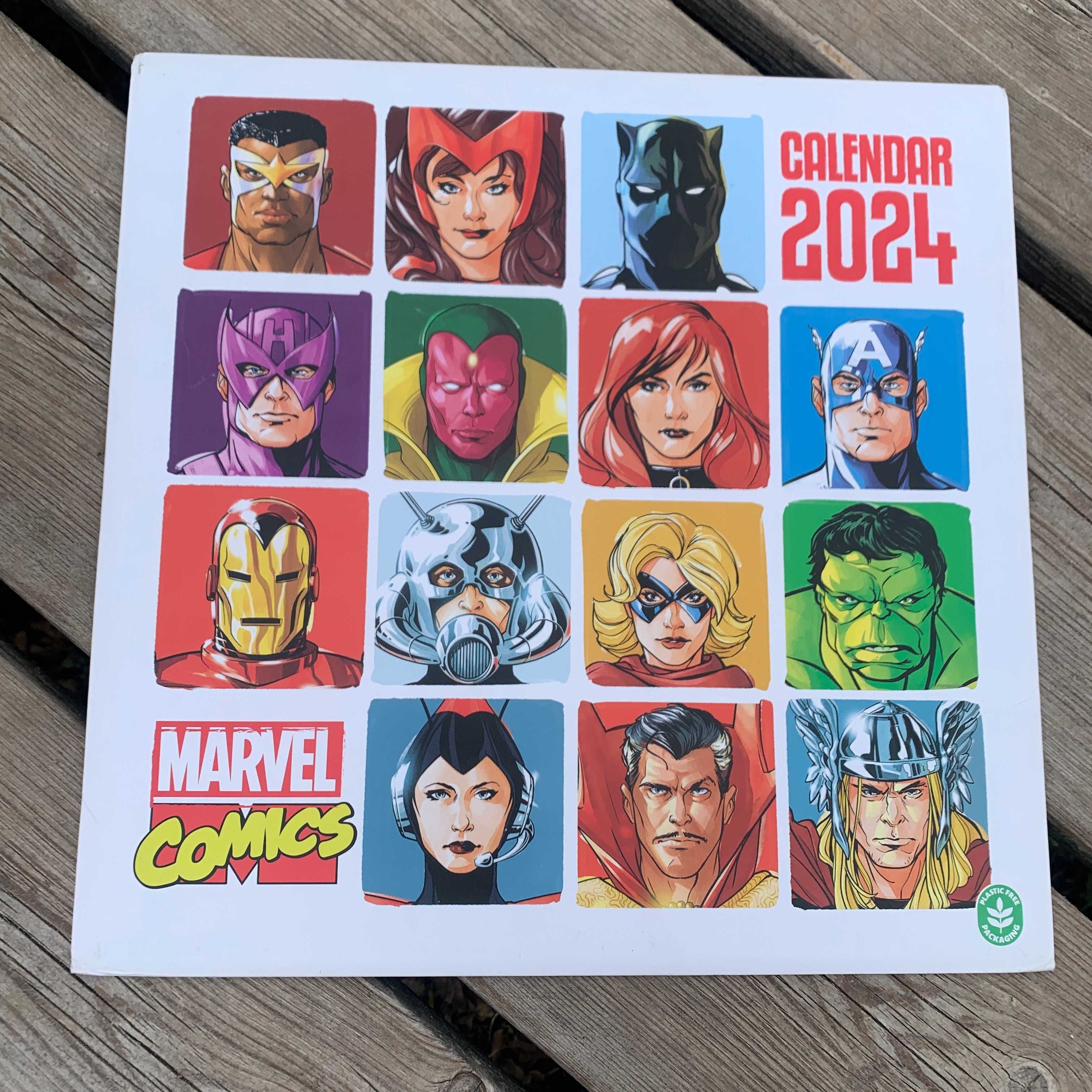 Календар Marvel Comics 2024