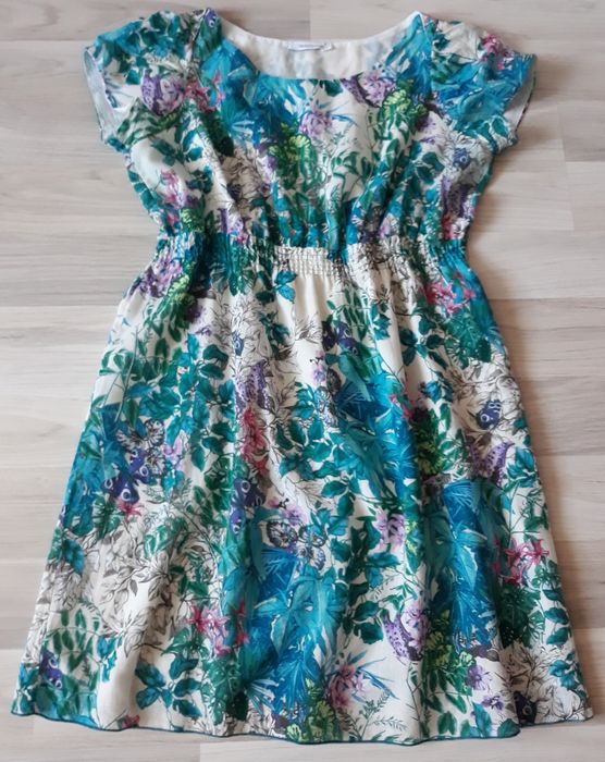 C&A Jessica letnia zwiewna Sukienka bawełna z podszewką 42/ 44