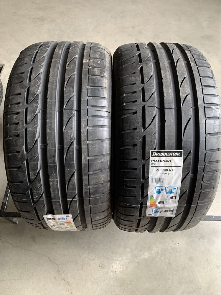 (8шт) нові 265/40R18 Bridgestone Potenza S001 (101Y XL) ZR літні шини