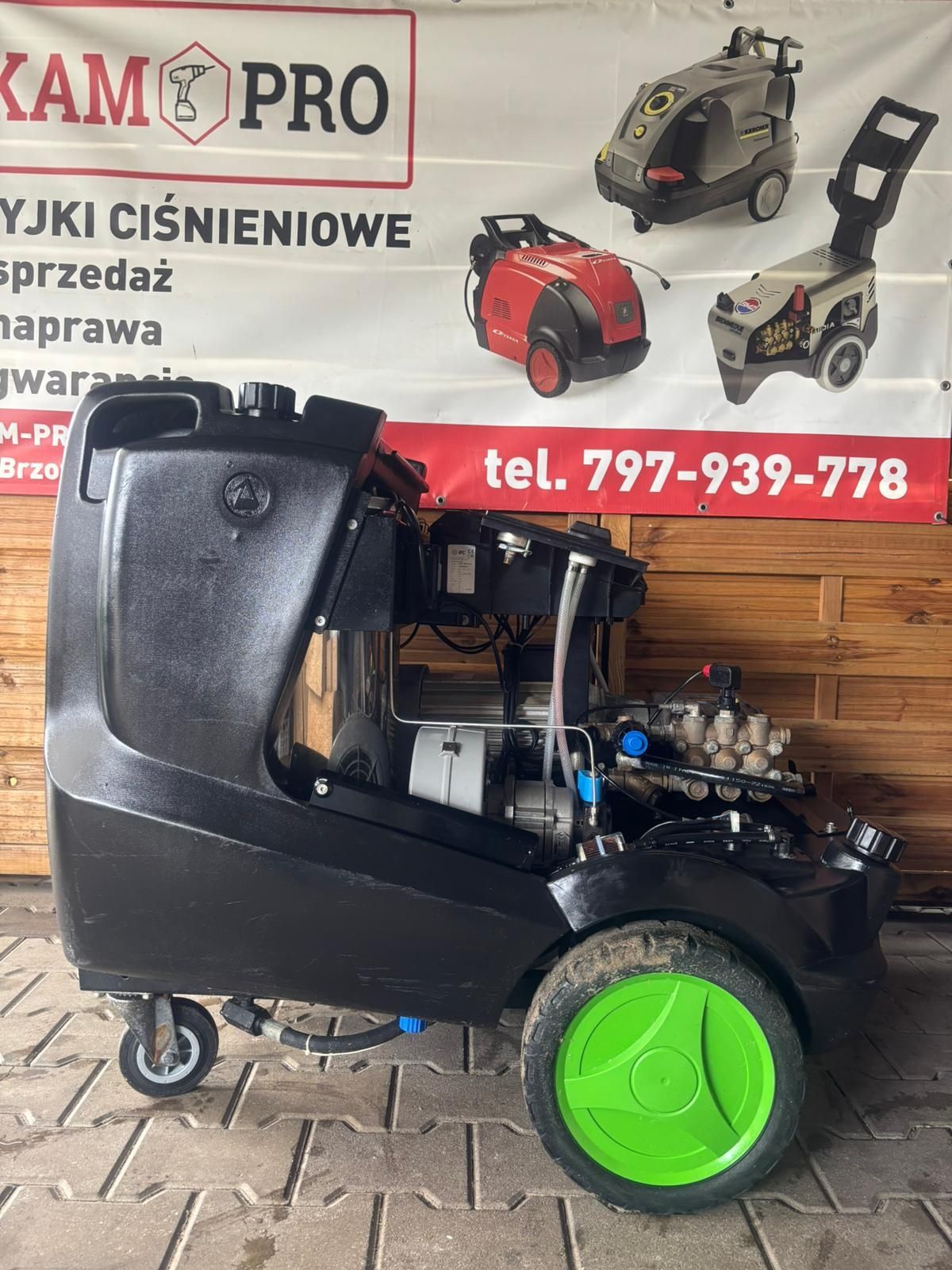 IPC 190bar 1260l/h GWARANCJA myjka gorącowodna 400v Karcher hds 13/20