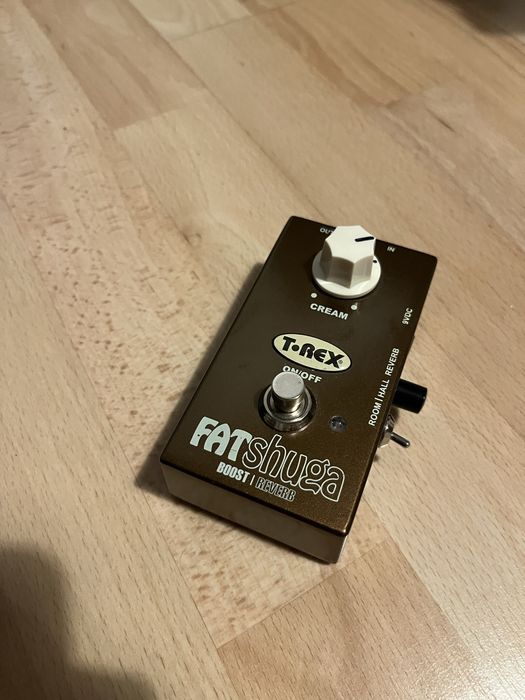 T rex creamer Shuga drive reverb overdrive