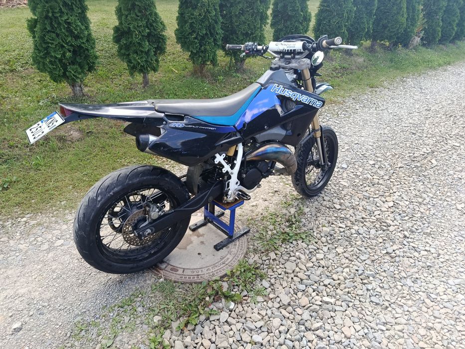 Husqvarna SMS 125 2t Zarejestrowana Supermoto ZAMIANA auto