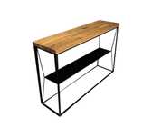 Konsola toaletka dębowa loft EDGAR 34x132x79